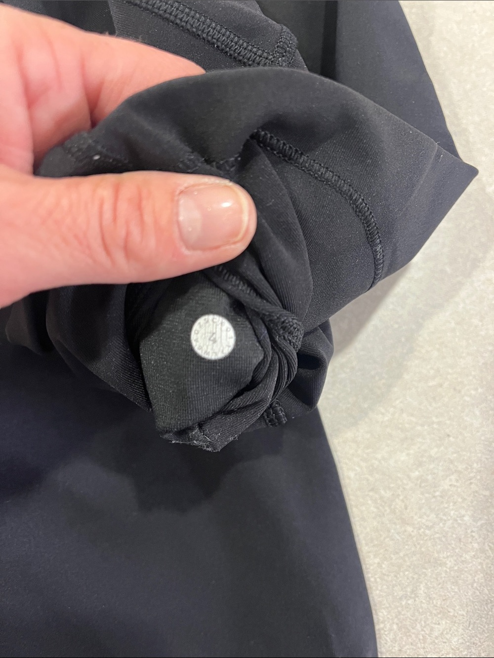 lululemon Black crop Leggings - Picture 7 of 7